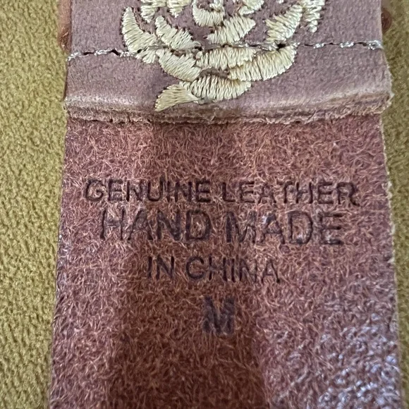 Linea Pelle Embroidered Belt - Picture 4 of 4